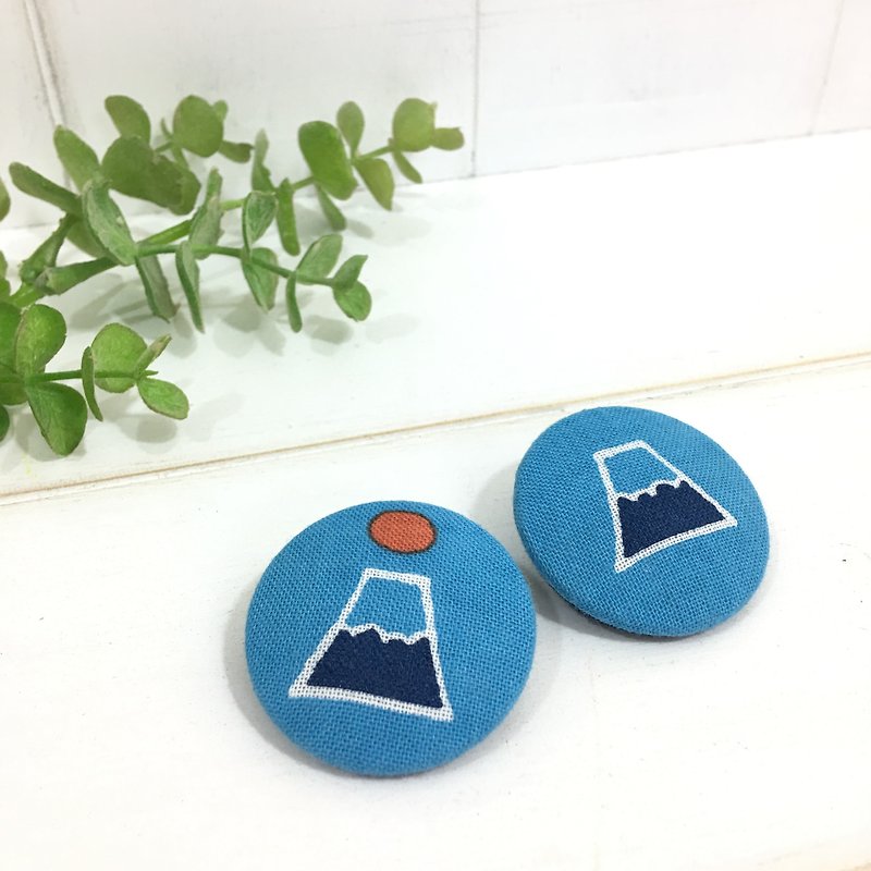 | •R• | Mount Fuji, Japan | Badges/pins/badges (2 options are available) - เข็มกลัด/พิน - ผ้าฝ้าย/ผ้าลินิน 