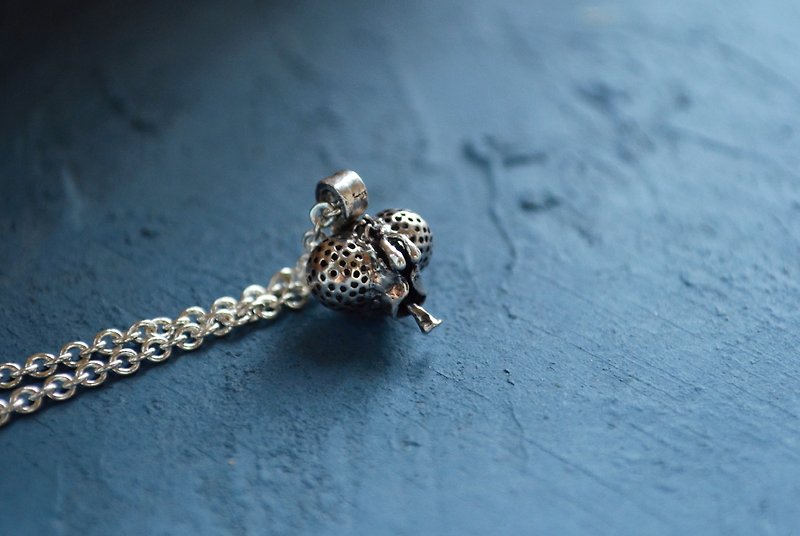 ▽- Housefly Necklace -▽ 925 necklace - Collar Necklaces - Other Metals Blue
