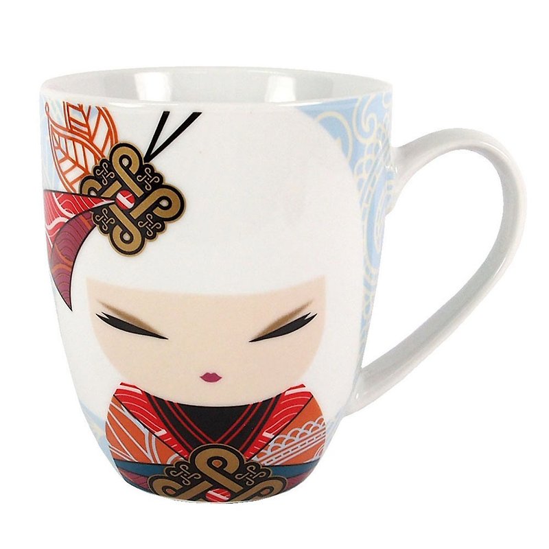 Mug-Namika Good Luck Wangwang【Kimmidoll Cups-Mugs - Mugs - Pottery Multicolor