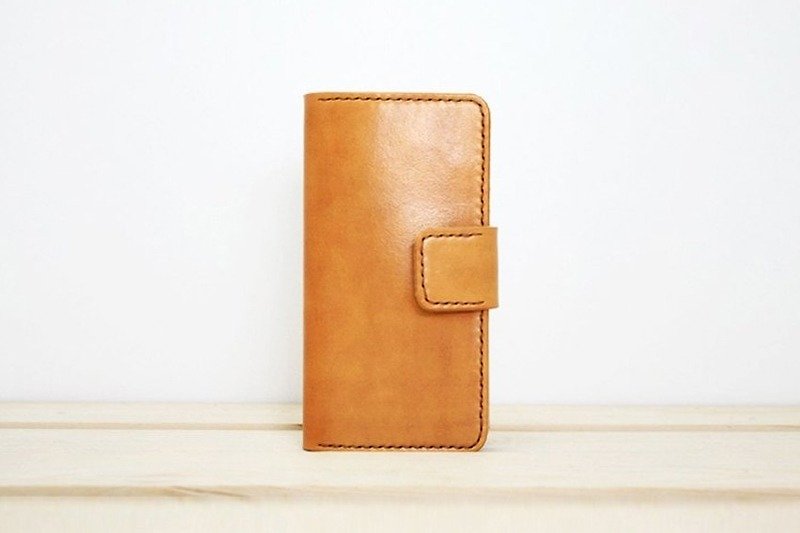【LION's】Handmade Leather-- Apple iPhone 6 / 6s Phone Holster - Phone Cases - Genuine Leather Brown