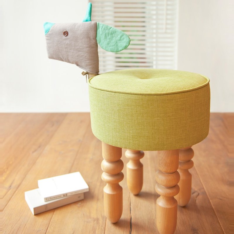 biaugust DECO_動物傢俱 彩色小羊椅 - 椅子/沙發 - 木頭 綠色