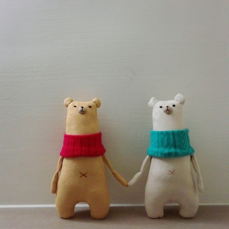 And you miss two bears holding hands - - Other - Other Materials Yellow