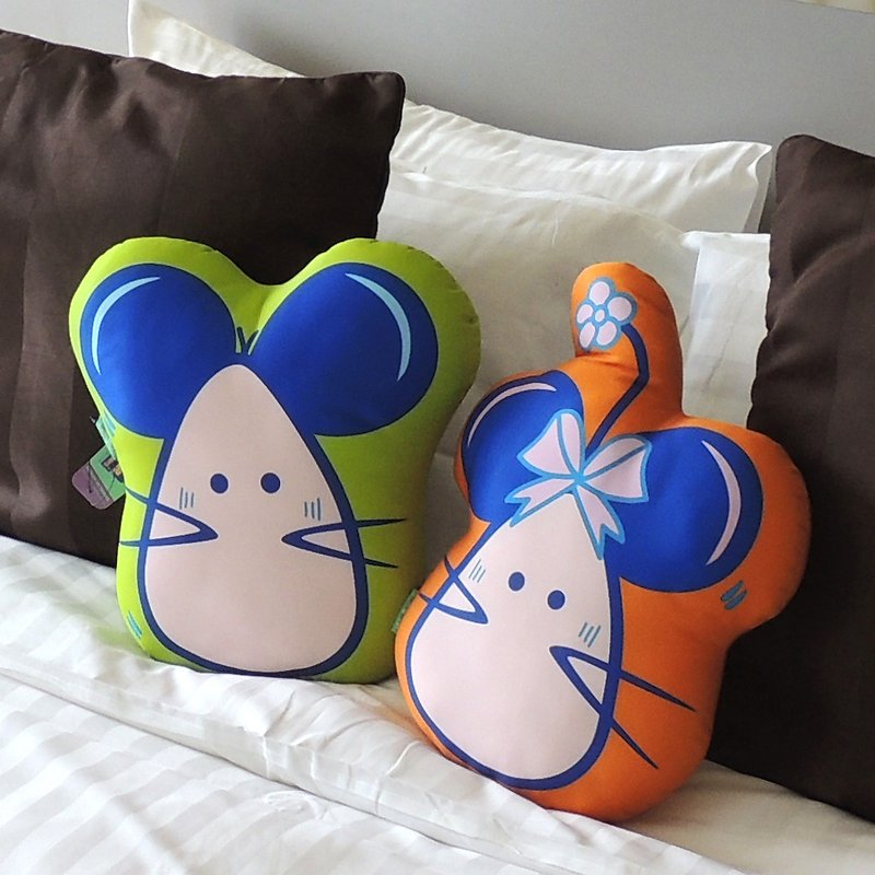 Two brothers Yun - rat lover pillow spray droplet group winbrothers (A-Wan & A-No) Doll Pillow - Pillows & Cushions - Cotton & Hemp 