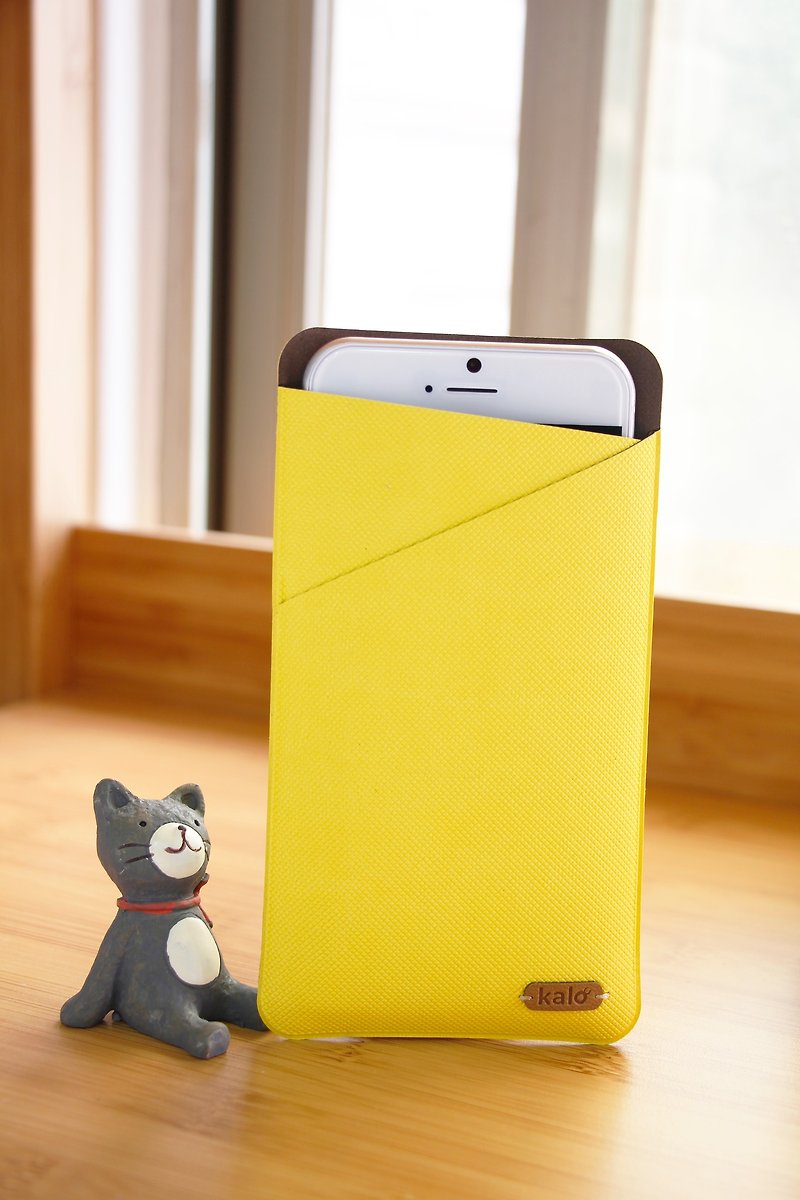 【Kalo】Kalo iPhone6 Fit Bag - Phone Cases - Waterproof Material Yellow