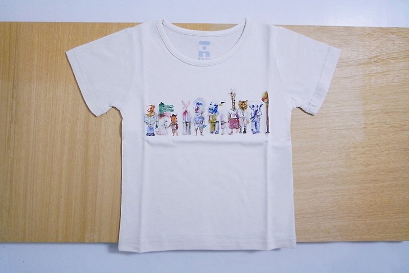 I.A.N Children's 童裝系列有機棉動物等車原胚色Organic Cotton - 其他 - 棉．麻 