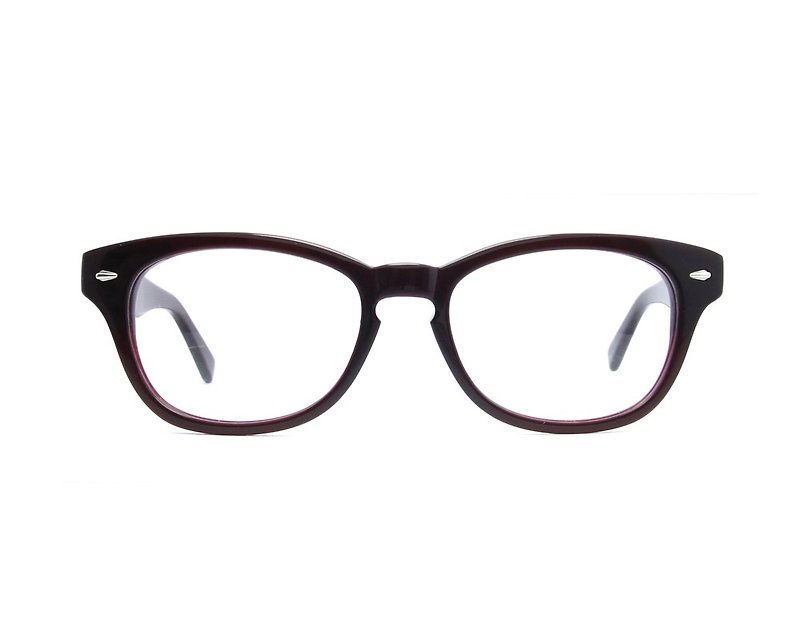 Optical Glasses│Handmade Acetate Eyewear│Red wine Vintage Frame│2is 167814A - Glasses & Frames - Other Materials Red
