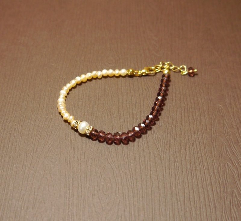 Glucose Pearl Bracelet - Bracelets - Gemstone Purple