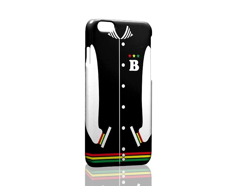 ブラック野球のジャケットのカスタムサムスンS5 S6 S7注4注5 iPhone 5 5S 6 6S 6 + 7 7プラスASUS HTC M9ソニーLG G4、G5 v10の電話シェル携帯電話のセット電話シェルphonecase - スマホケース - プラスチック ブラック