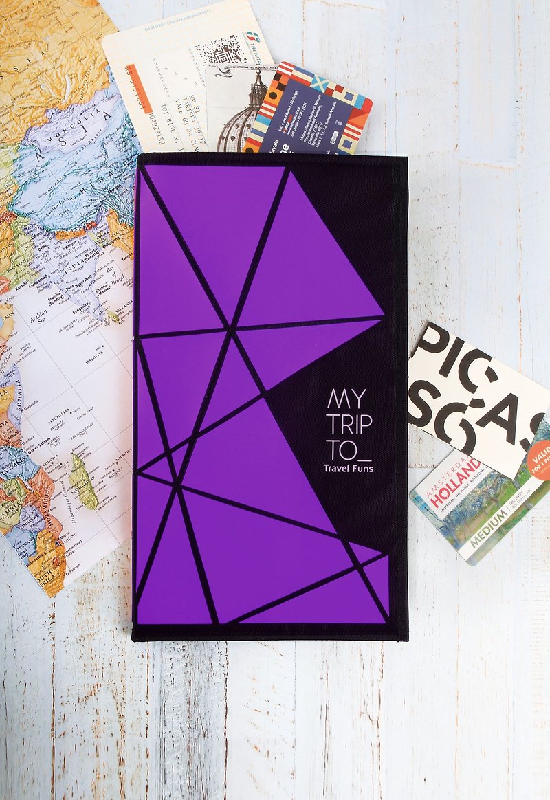 Travel Funs - Purple - Notebooks & Journals - Paper Purple