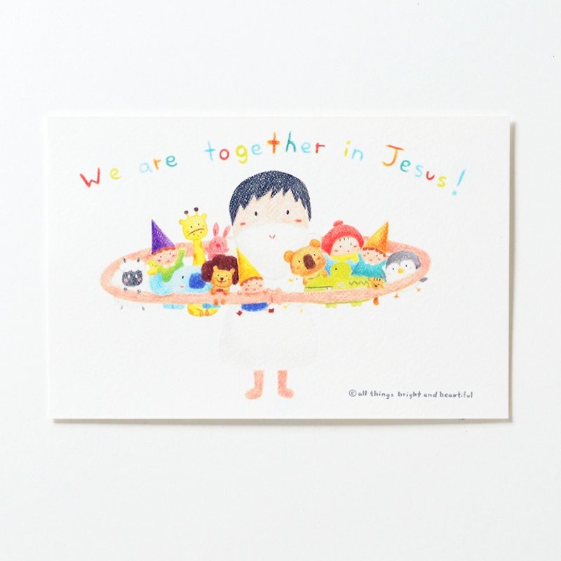 Together Postcard - Cards & Postcards - Paper Multicolor