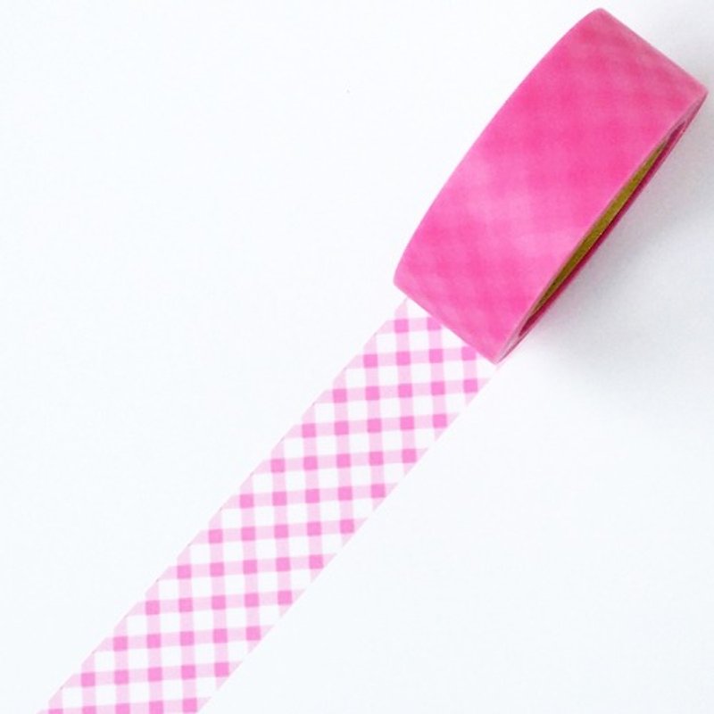 NICHIBAN Petit Joie Mending Tape Flower Tape (PJMD-15S007) - Washi Tape - Paper Pink