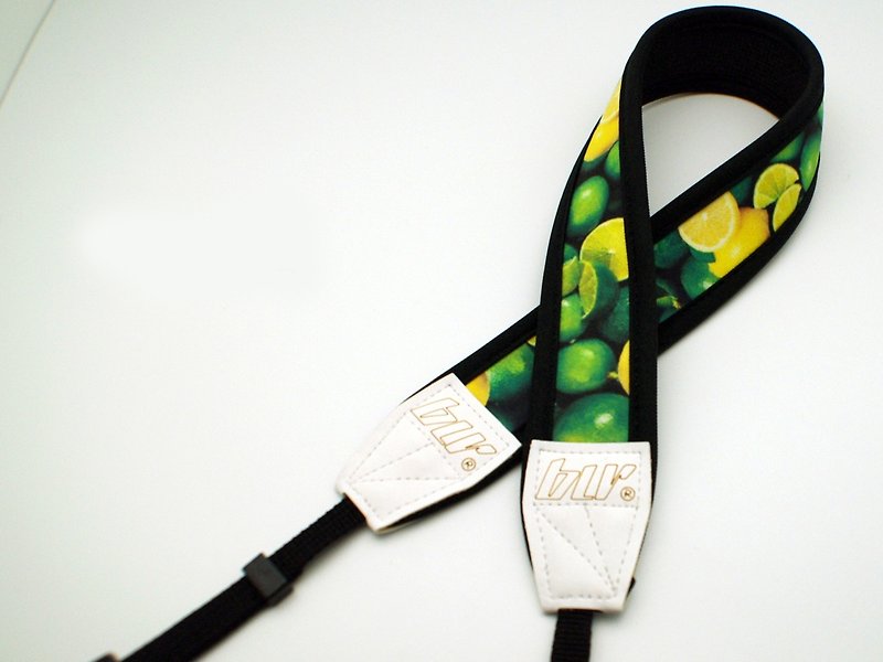BLR Handmade Reduce stress Camera strap  Lemon - ID & Badge Holders - Other Materials Green