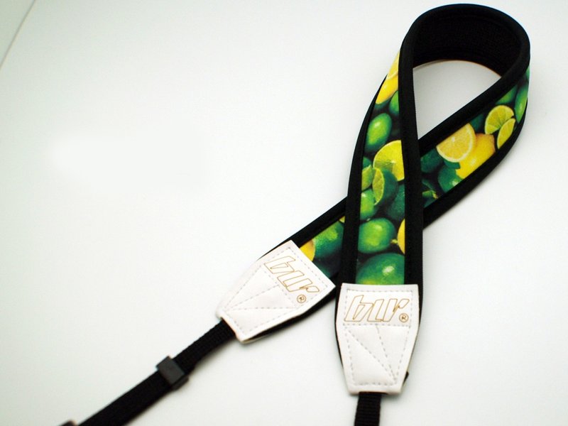 BLR Handmade Reduce stress Camera strap  Lemon - ที่ใส่บัตรคล้องคอ - วัสดุอื่นๆ สีเขียว