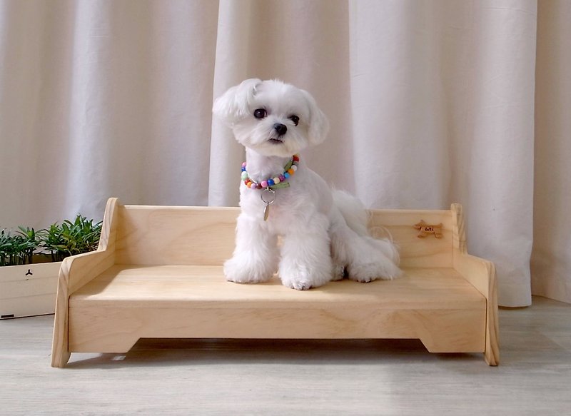 【毛家私】初木沙發床組 (含床墊) - 寵物床 - 木頭 咖啡色