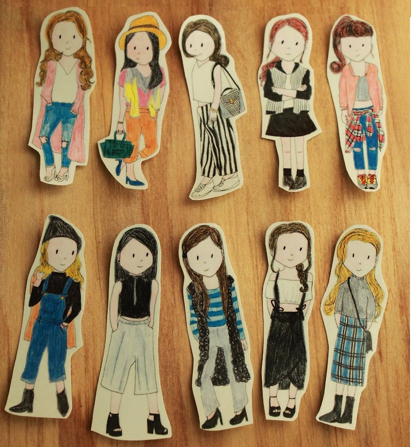 Wearing Life | Sticker Set - Stickers - Paper Multicolor