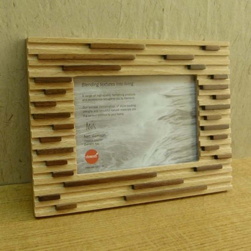 Nasu Photo Frame for 4x6 (10 x 15cm) Top Process Photo Frame - 3P031 - Picture Frames - Wood Khaki