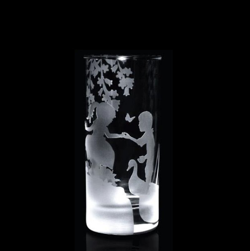 Spring Series 水晶玻璃對杯 結婚 聖誕 生日 週年禮物 個人化 - 玻璃杯 - 玻璃 透明