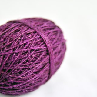 手捻麻线-深紫-公平贸易