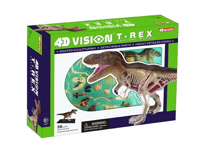 4D Master - 4D combined model - animal series - Tyrannosaurus - Other - Plastic 