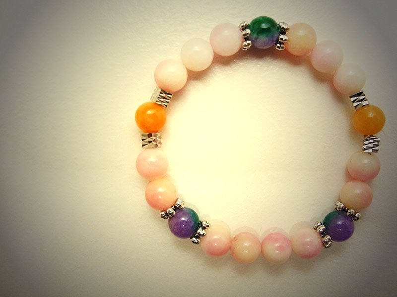 Dawn - Bracelets - Other Materials Pink