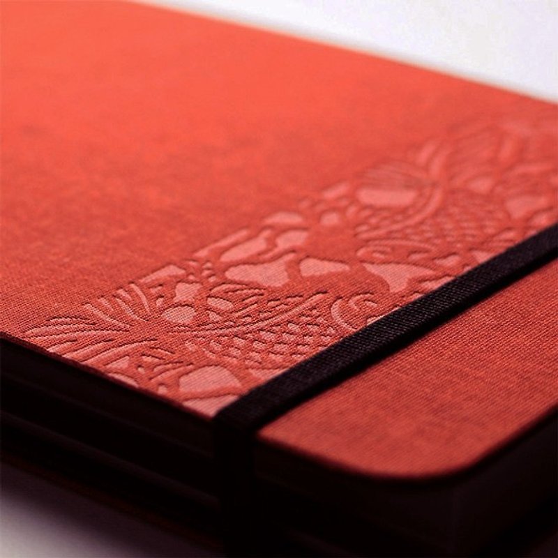 【筆袋本 PENBOOK - 橘】 筆盒 文具收納 - 鉛筆盒/筆袋 - 其他材質 紅色