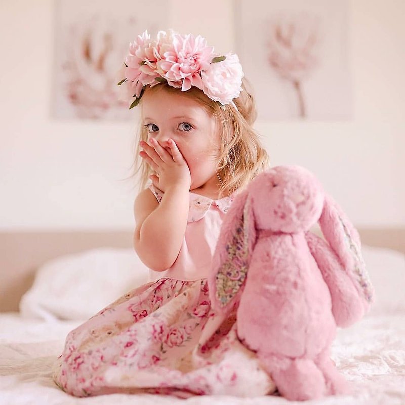 Jellycat Blossom Tulip Bunny 31cm - Stuffed Dolls & Figurines - Polyester Pink