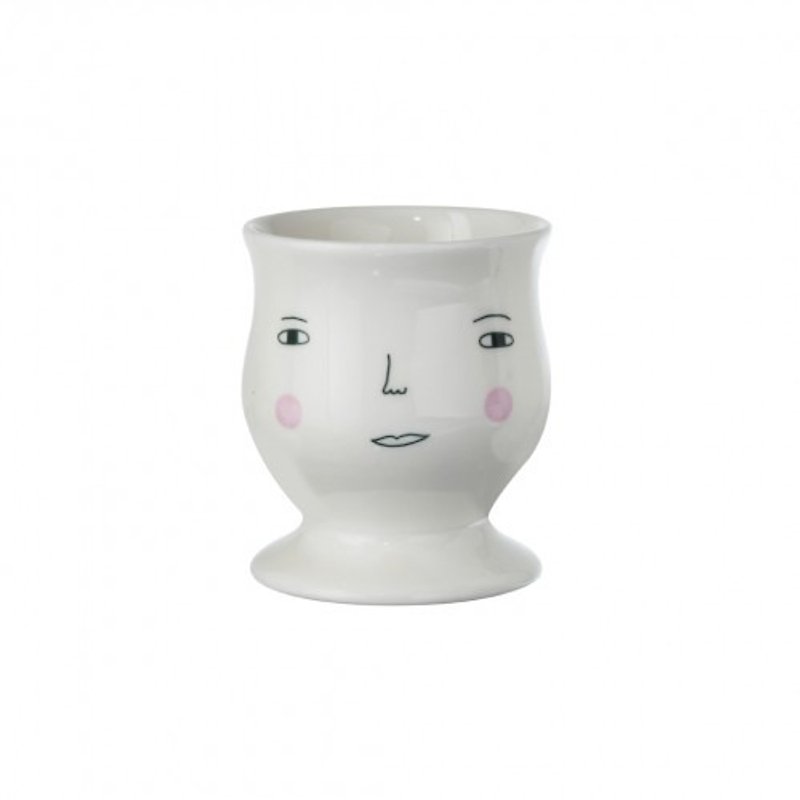 Meg bone china egg cup | Donna Wilson - Cookware - Porcelain White