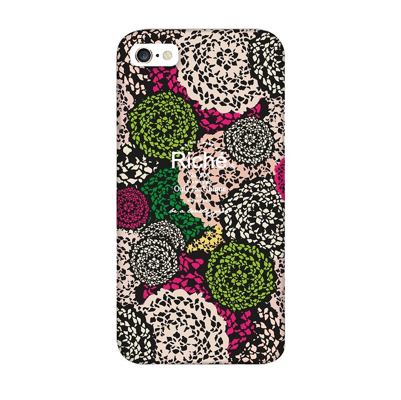 Black Fantasy Lace Mobile Shell - Phone Cases - Other Materials Black