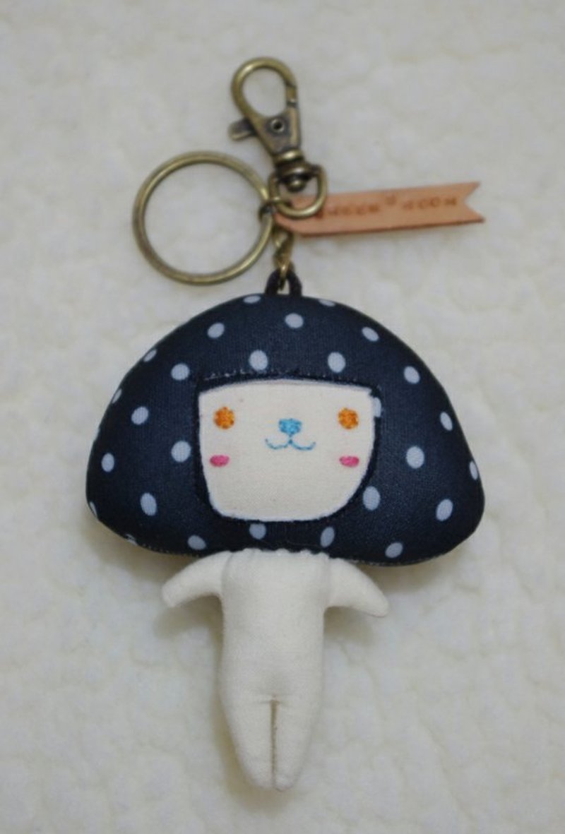 Mushroom children NO.6 - Charm Key Chains - พวงกุญแจ - วัสดุอื่นๆ 