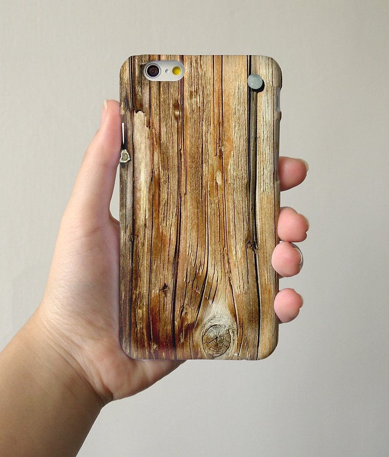 \ Print Wood Pattern 15 3D Full Wrap Phone Case, available for  iPhone 7, iPhone 7 Plus, iPhone 6s, iPhone 6s Plus, iPhone 5/5s, iPhone 5c, iPhone 4/4s, Samsung Galaxy S7, S7 Edge, S6 Edge Plus, S6, S6 Edge, S5 S4 S3  Samsung Galaxy Note 5, Note 4, Note 3, - Other - Plastic 