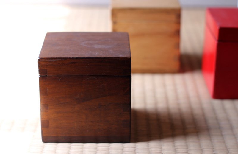 Japanese handmade wooden ▣ Deep Core - Items for Display - Wood Brown