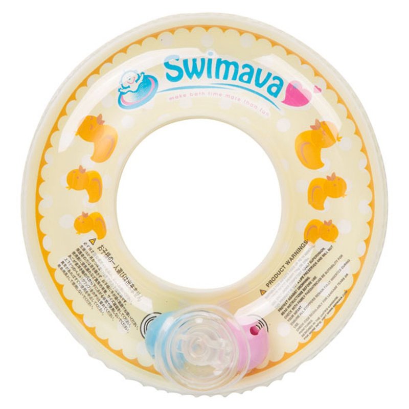 【洗澡玩具】Swimava迷你小黃鴨洗澡玩具-1入 - 嬰幼兒玩具/毛公仔 - 塑膠 黃色