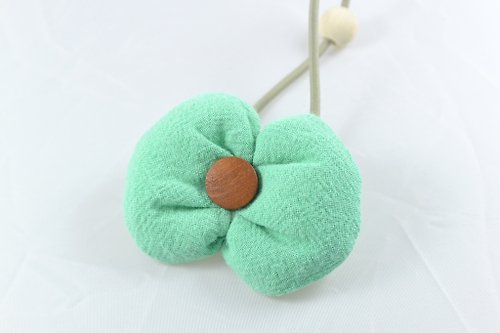 alma-handmade 蝴蝶髮束 - Green