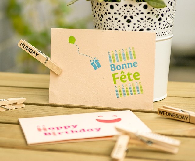 Plantable Seed Paper Stationery