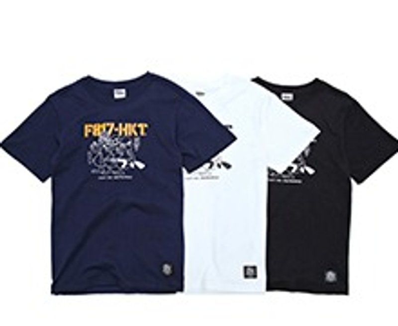 Filter017 HKTコレクション - インデペンデンスティー狩り隊シリーズ - 独立した操作ショートT - Tシャツ メンズ - コットン・麻 多色