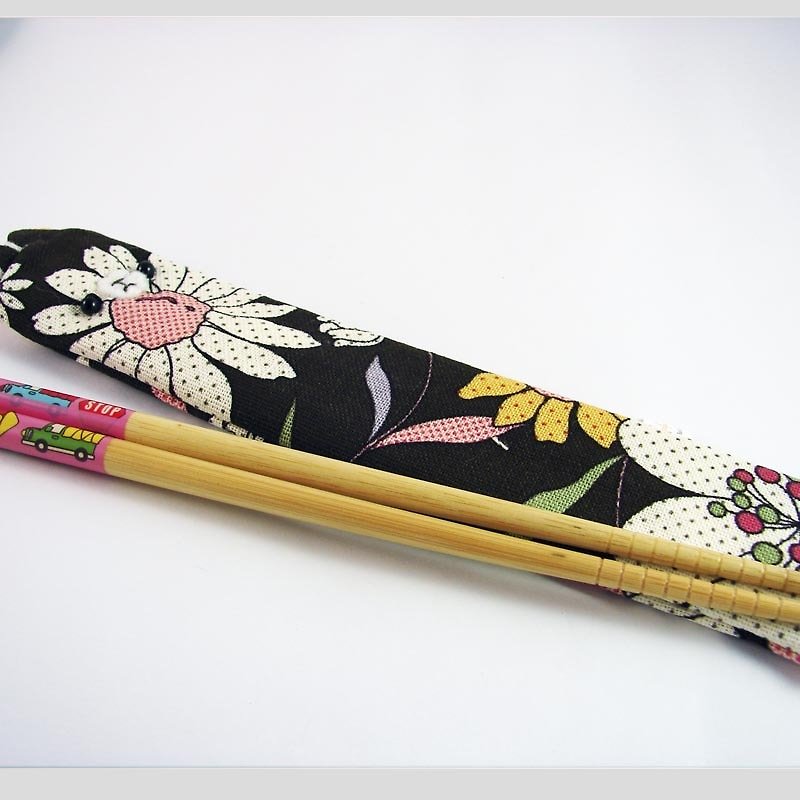 Cheerful. Portable chopstick set/environmental-friendly chopsticks/chopsticks/tableware - Chopsticks - Other Materials Brown