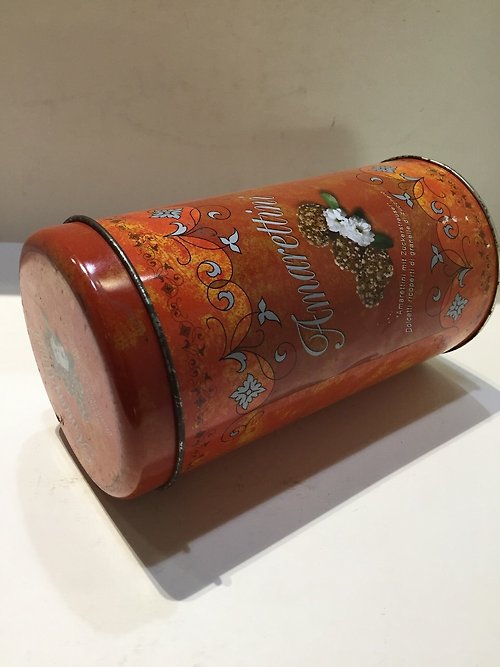 欧洲制 早期旧铁罐