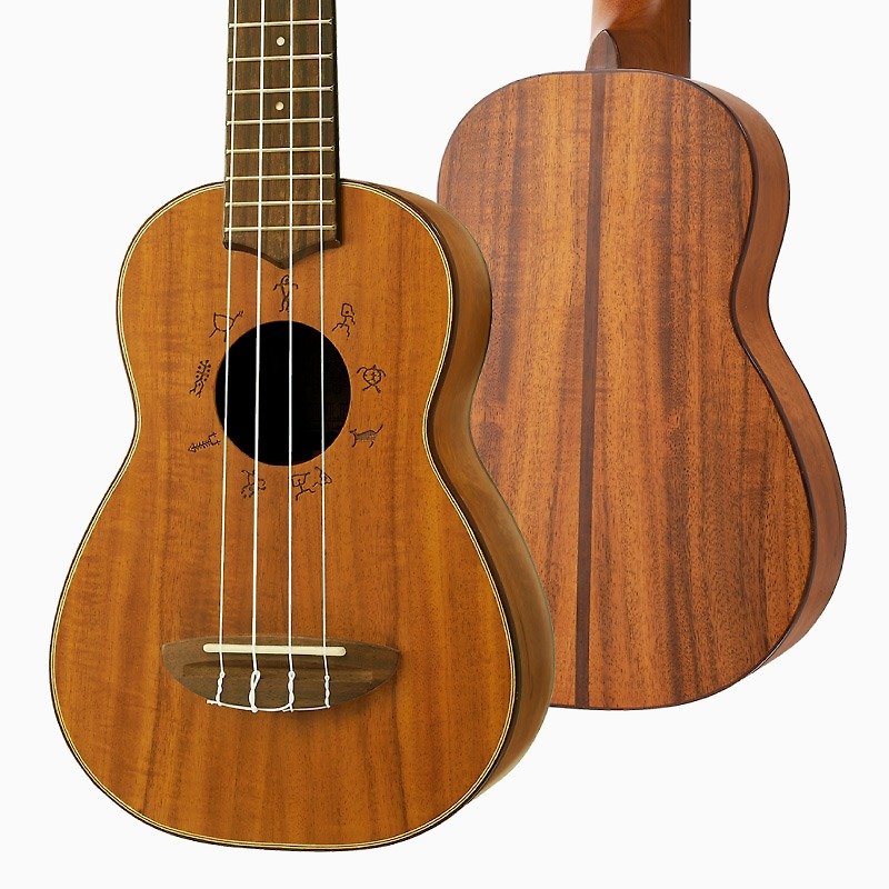 Lani I Long Neck E｜Soprano-Electric｜Koa｜aNueNue Ukulele - Guitars & Music Instruments - Wood 