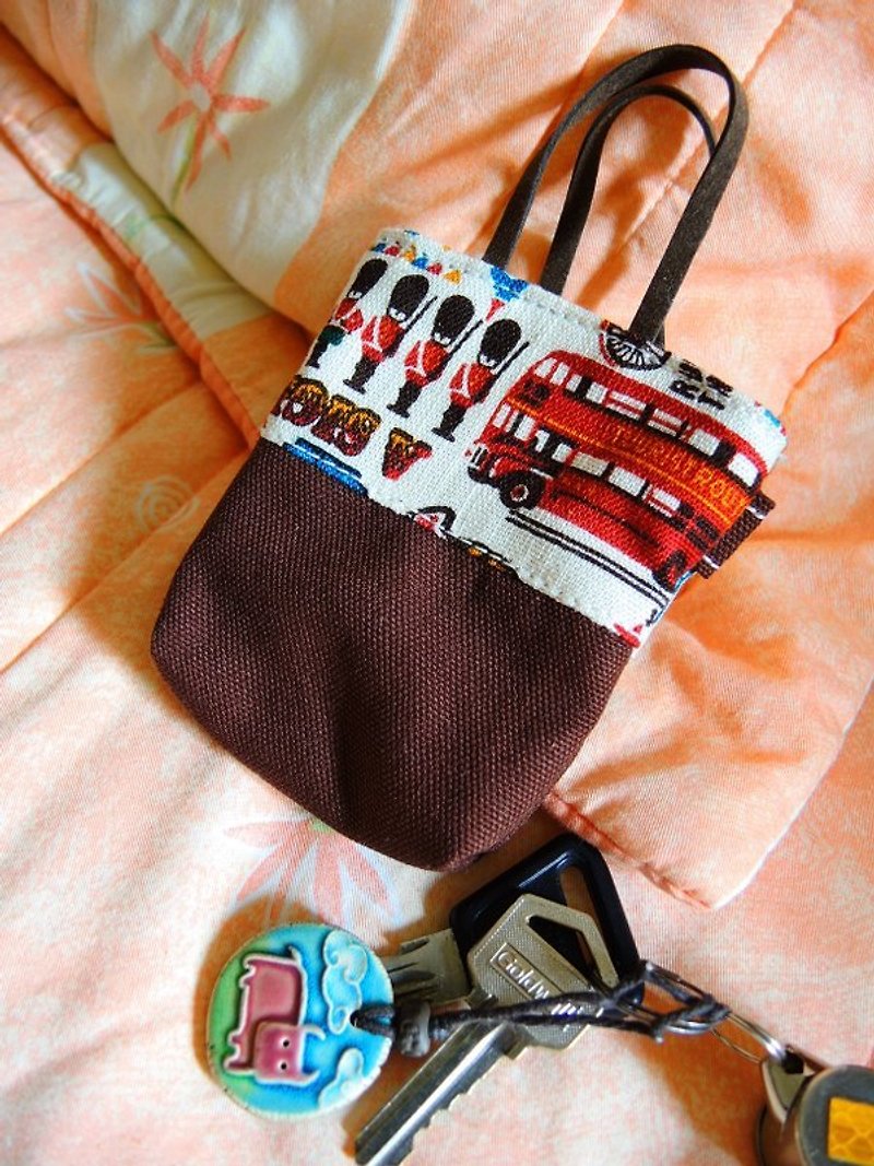 English-style key bags - Other - Other Materials Brown
