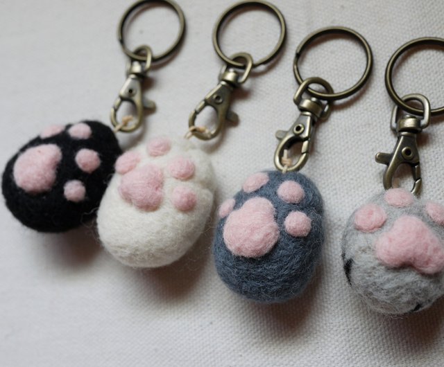 Realistic wool felt baguette (magnet/pin/key ring/jelly bag