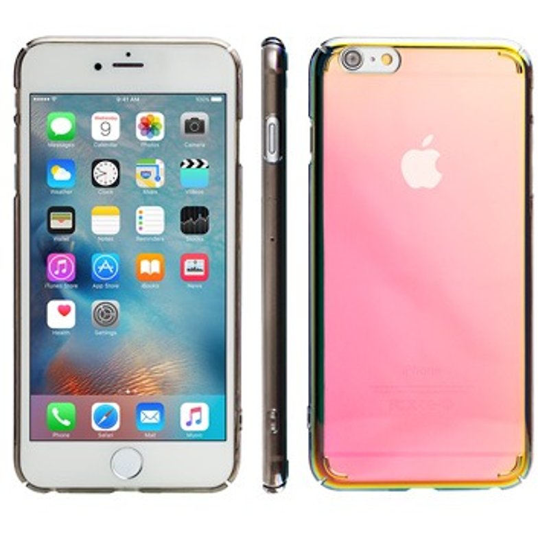 SW iPhone 6 / 6S Plus dedicated LUSTER optical coating protective casing - Through Black (4716779655186) - Phone Cases - Paper 