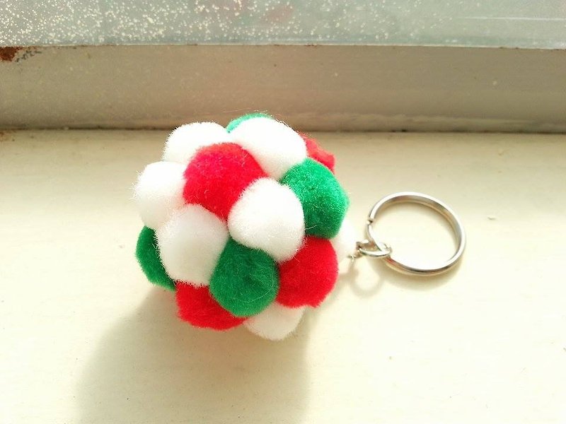 【Colorful】彩色水果糖球-Merry Christams 聖誕限定版 - 鑰匙圈/鎖匙扣 - 其他材質 多色