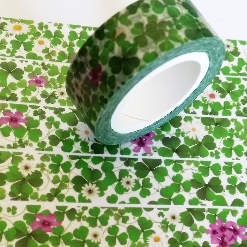 Masking Tape Clover - Washi Tape - Paper 
