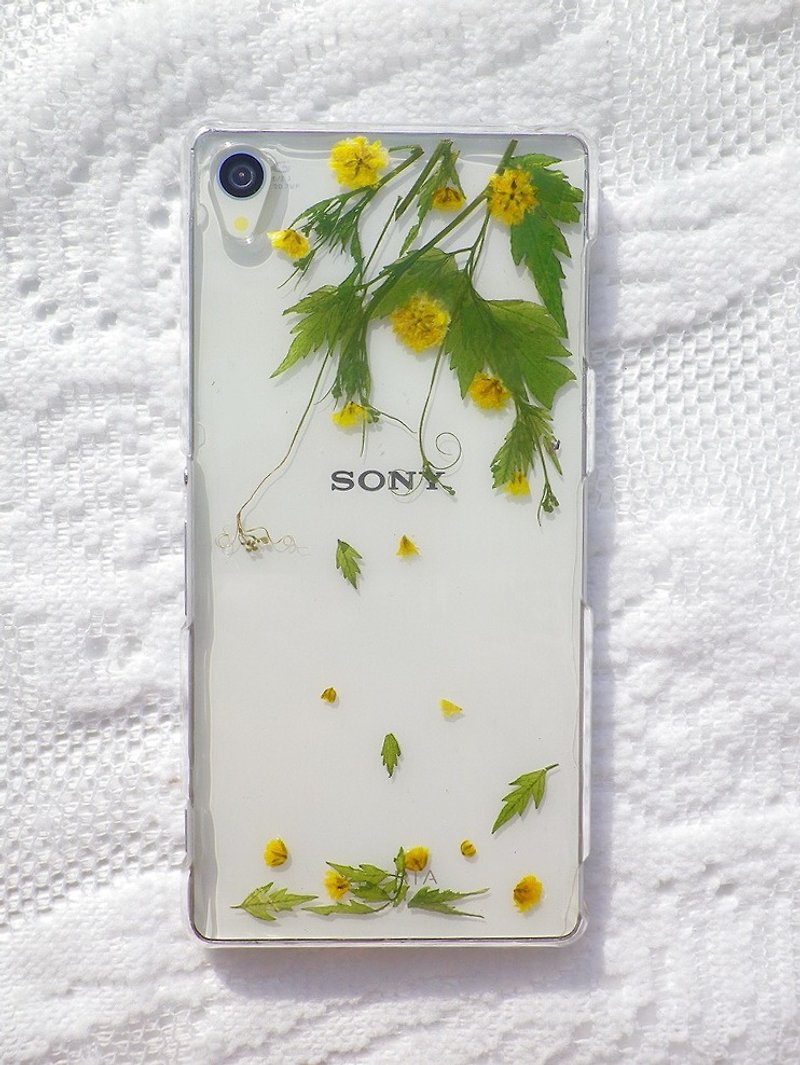 Anny's workshop hand-made mobile phone protection shell for Sony Xperia Z3, flowers (a) - อื่นๆ - พลาสติก 