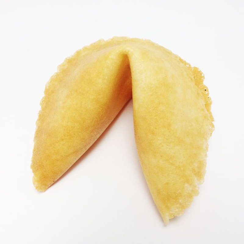[Every day] fortune fortune cookie message - handmade baked milk flavored fortune cookies FORTUNE COOKIE - เค้กและของหวาน - อาหารสด สีทอง