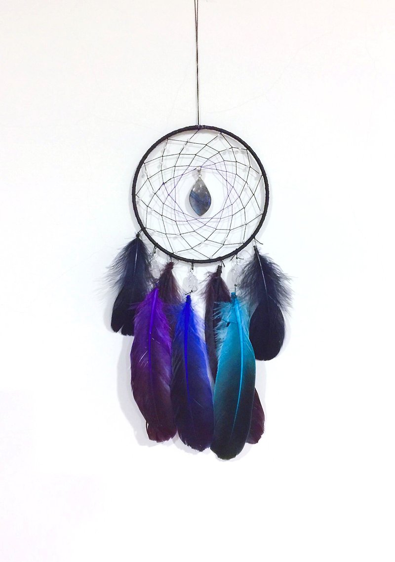 13 x 30 [Moonscape and Starry Sky] Handmade/Handmade Large Dream Catcher - Other - Other Materials Multicolor