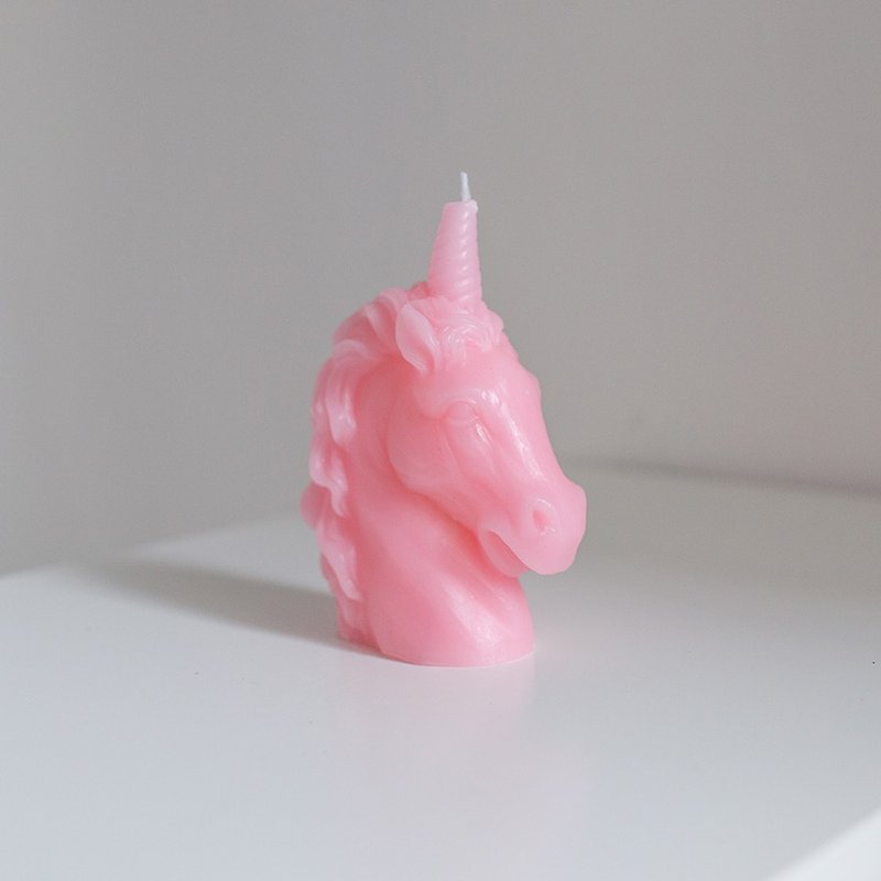 OOPSY Life - Pink Unicorn Candle - RJB - Candles & Candle Holders - Wax Pink