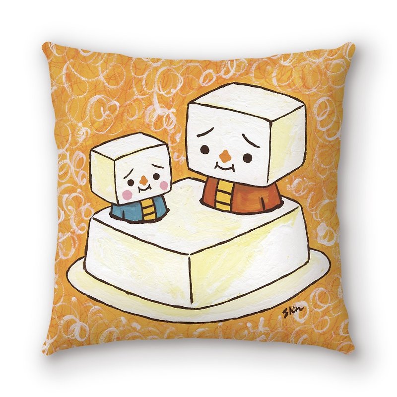 AppleWork iPillow Creative pillow: Parental tofu PSPL-007 - Pillows & Cushions - Cotton & Hemp Orange