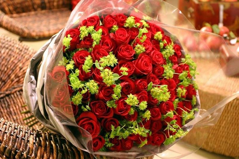 Love you forever - ตกแต่งต้นไม้ - พืช/ดอกไม้ สีแดง