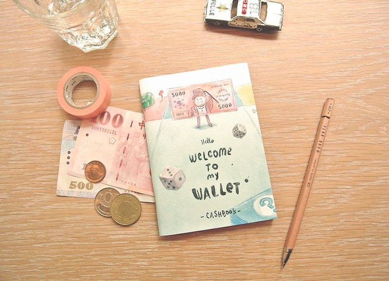 Dimeng Qi welcome Koukou billing this [Monopoly] - Notebooks & Journals - Other Materials Blue
